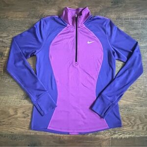 Nike Dri Fit Half Zip Athletic Top